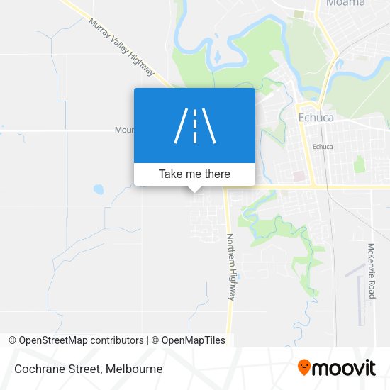 Cochrane Street map