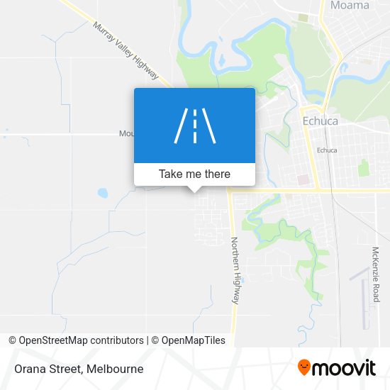 Orana Street map