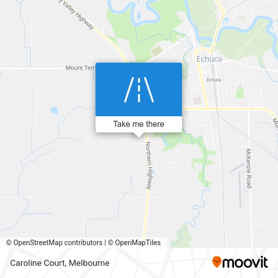 Caroline Court map