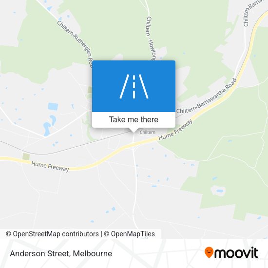 Anderson Street map