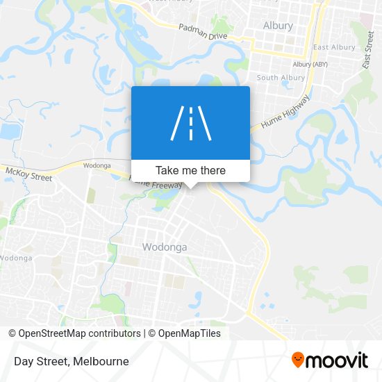 Day Street map