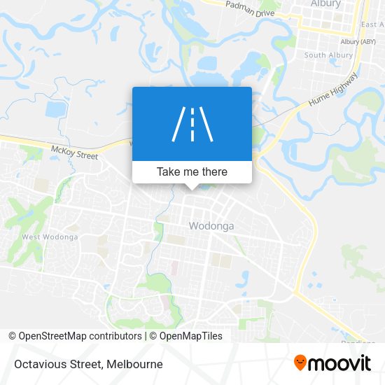 Octavious Street map