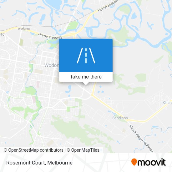 Rosemont Court map