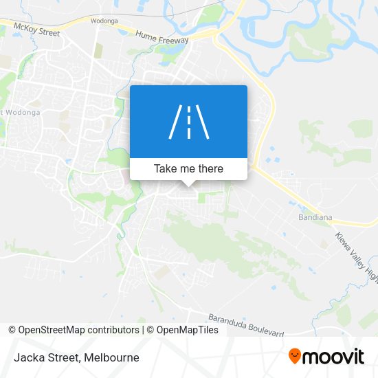 Jacka Street map
