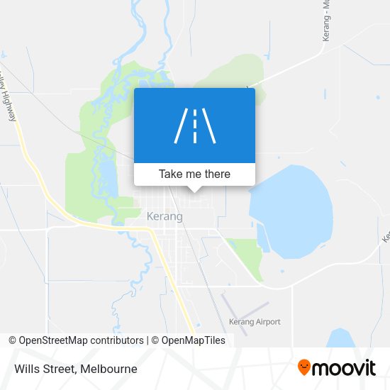 Wills Street map