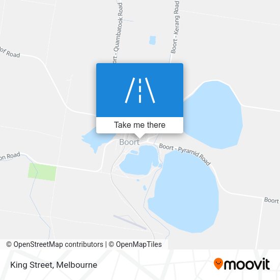 King Street map