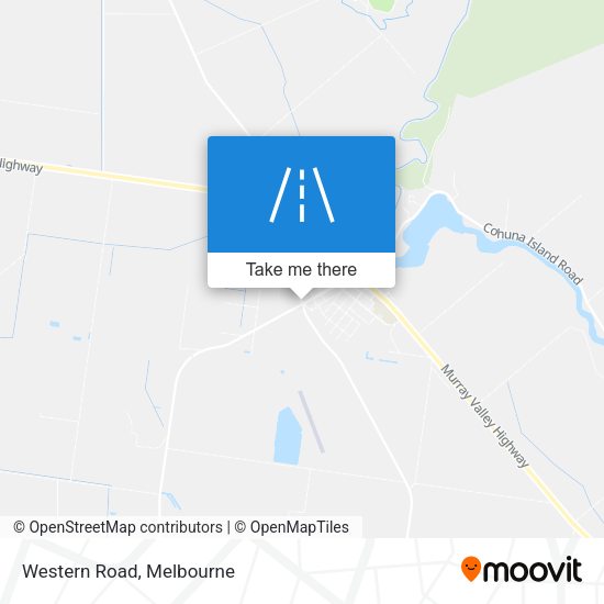 Western Road map
