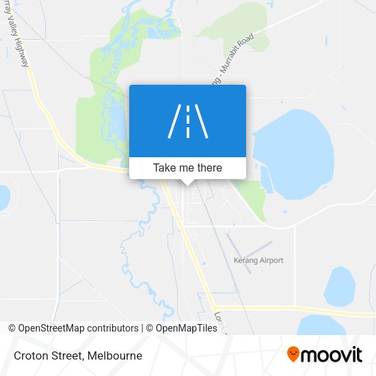 Croton Street map