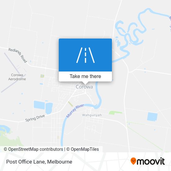 Post Office Lane map