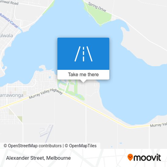 Alexander Street map