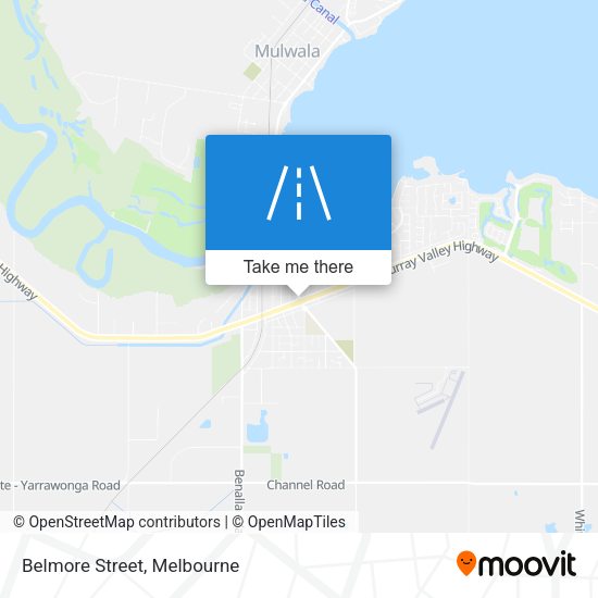 Belmore Street map