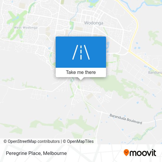 Peregrine Place map