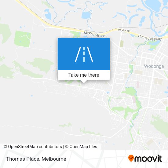Thomas Place map
