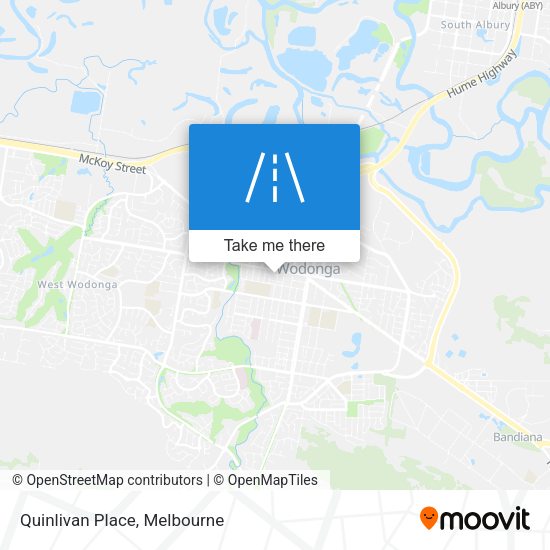 Quinlivan Place map