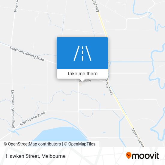 Hawken Street map