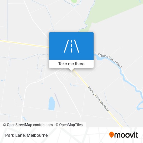 Park Lane map