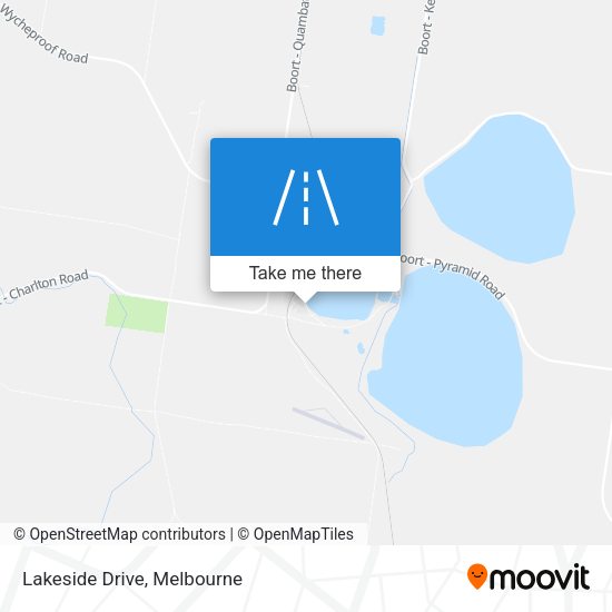 Lakeside Drive map