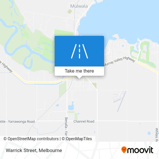 Warrick Street map