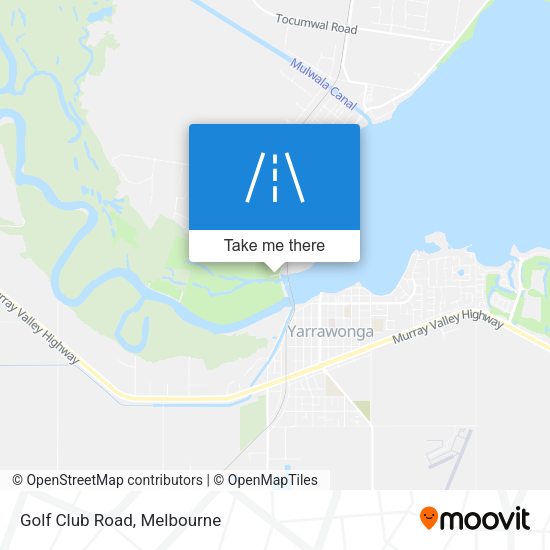 Golf Club Road map