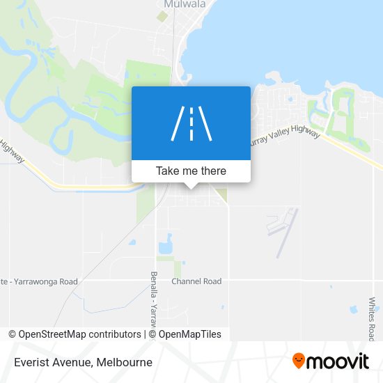 Everist Avenue map