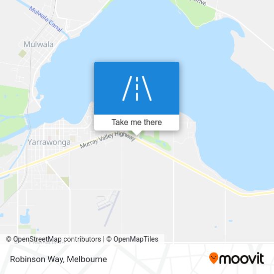 Robinson Way map