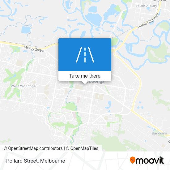 Pollard Street map