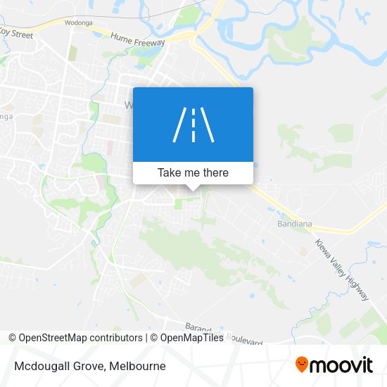 Mcdougall Grove map