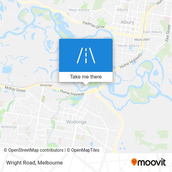 Wright Road map