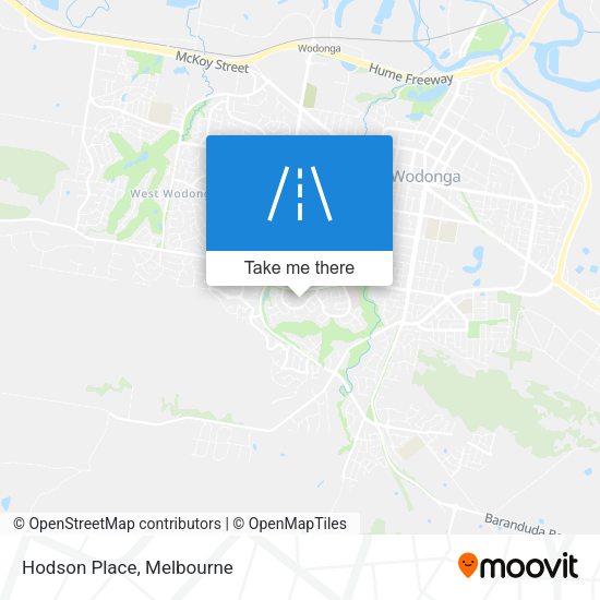 Hodson Place map