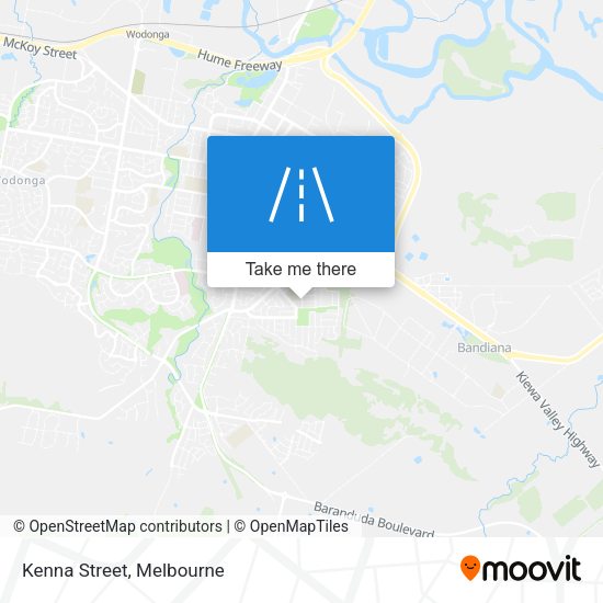 Kenna Street map