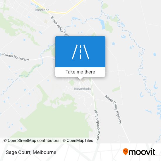 Sage Court map