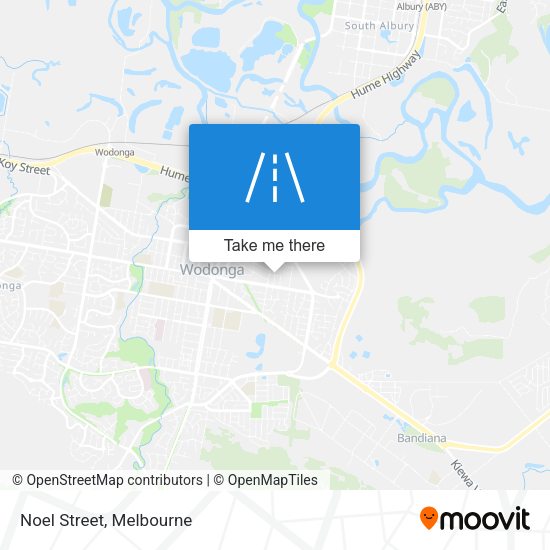 Noel Street map