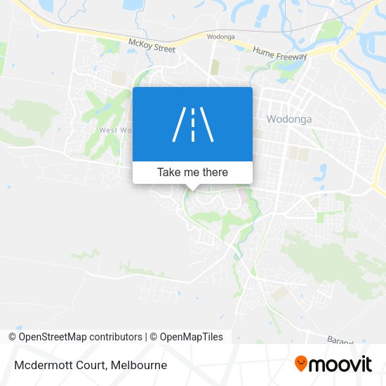 Mcdermott Court map