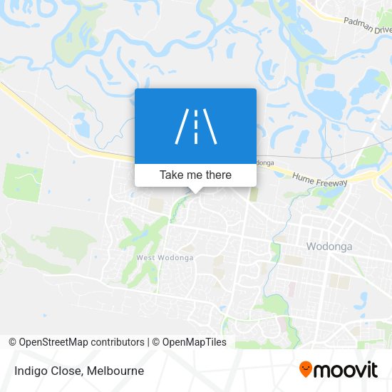Indigo Close map