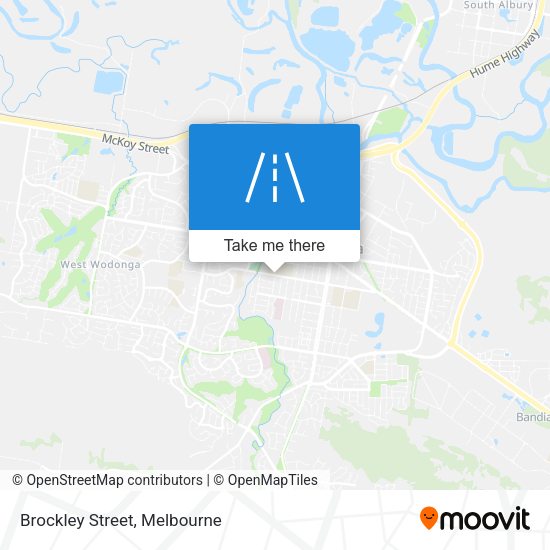 Brockley Street map