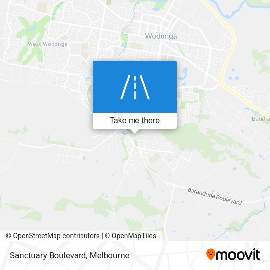 Sanctuary Boulevard map