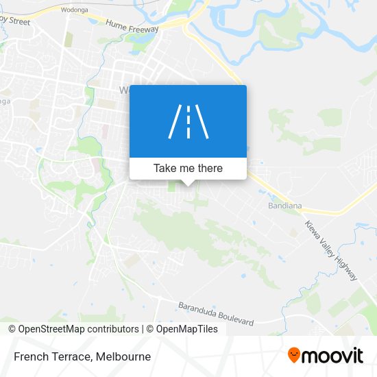 French Terrace map