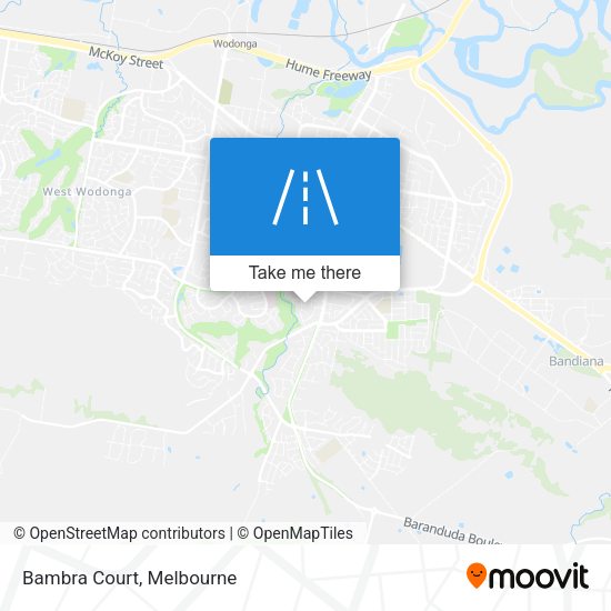 Bambra Court map