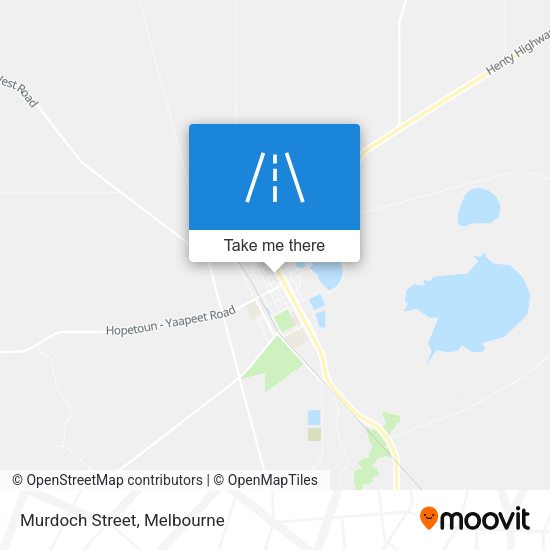Murdoch Street map