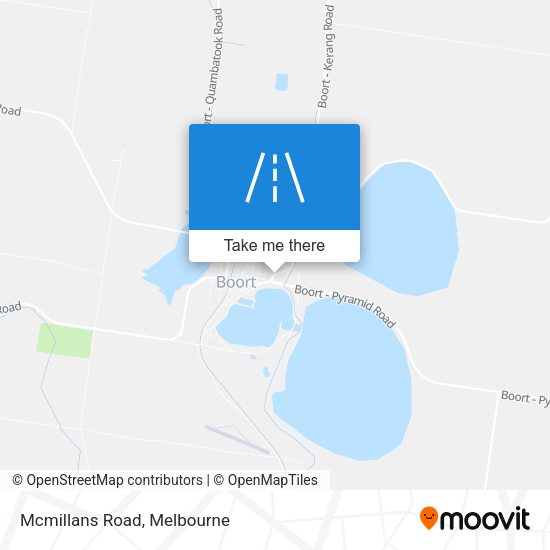 Mcmillans Road map
