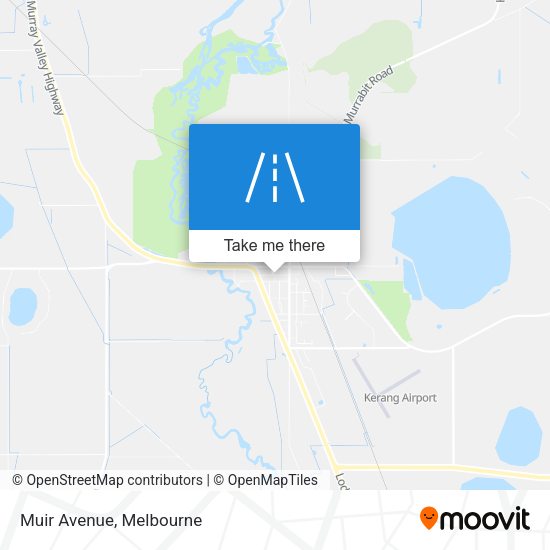 Muir Avenue map
