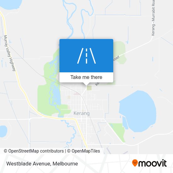 Westblade Avenue map