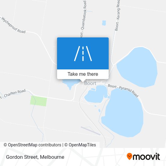 Gordon Street map