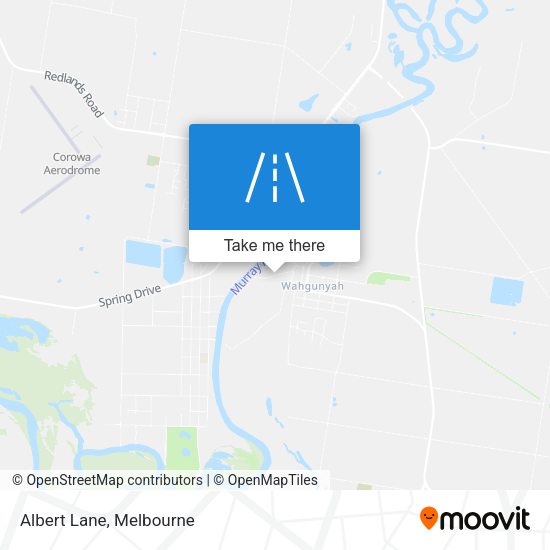 Albert Lane map