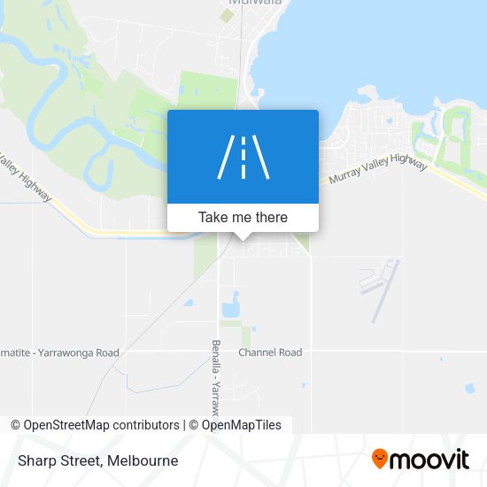 Sharp Street map