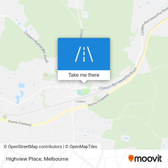 Highview Place map