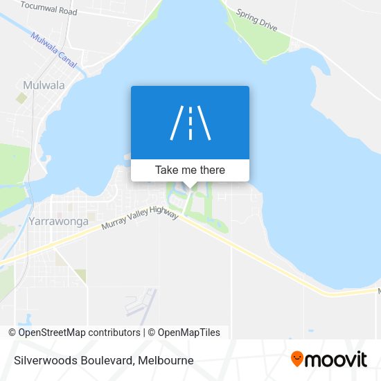 Silverwoods Boulevard map