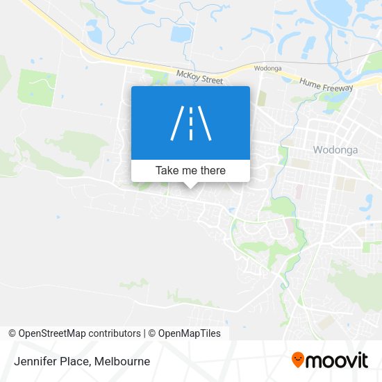 Jennifer Place map
