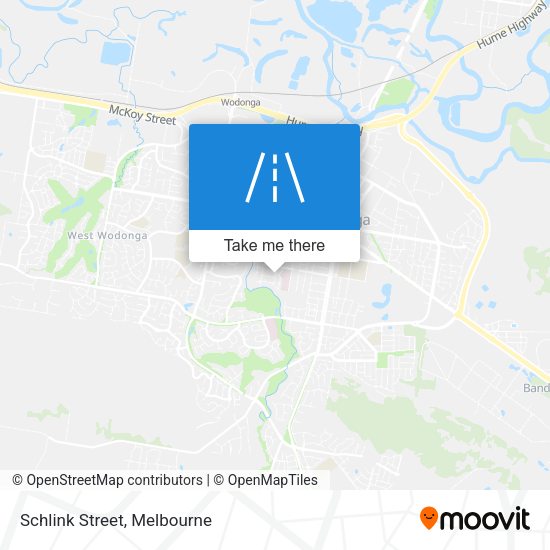 Schlink Street map