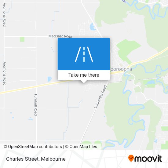 Charles Street map